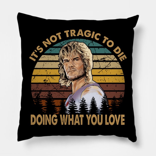 Doing what you love art gift for fans Pillow by Madisen Harvey