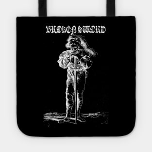 Broken Sword - Black Medieval Noise Tote