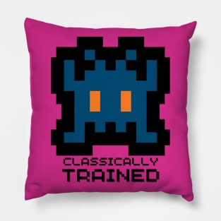 Classically Trained. Sarcastic Saying Phrase, Funny Phrase Pillow