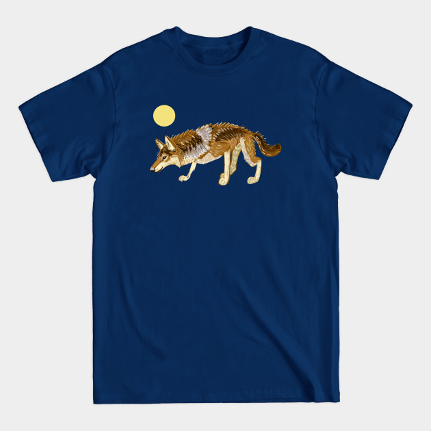 Discover Steppe Wolf Canis lupus campestris #1 - Wolf - T-Shirt