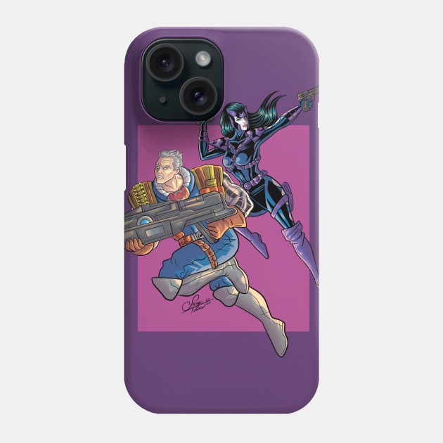 Classic Cable and Domino Phone Case by sergetowers80