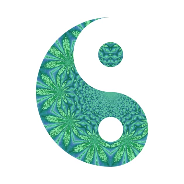 Clover ying yang by Edward L. Anderson 