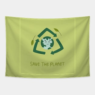 Save the Planet Tapestry