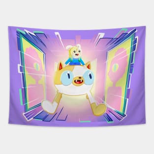 Fionna and Cake Tapestry