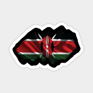 Kenyan Flag Magnet