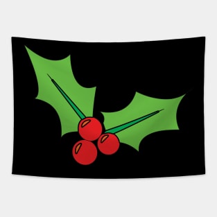 Christmas Mistletoe Tapestry