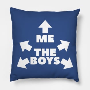 Me & The Boys Pillow