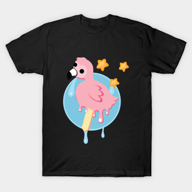 Flamingo Ice Cream Youtuber Logo Flamingo Youtube T Shirt Teepublic - roblox ice cream shirt