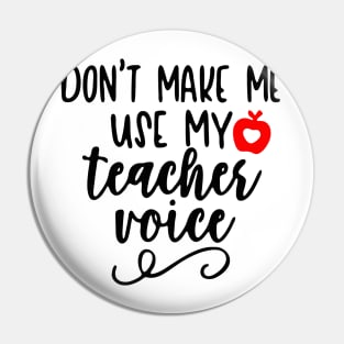 Teacher Pin