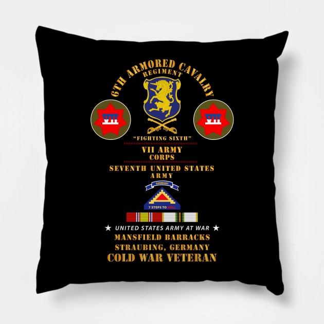 6th ACR, VII Corps, 7th Army - Straubing, Germany w COLD SVC X 300 Pillow by twix123844