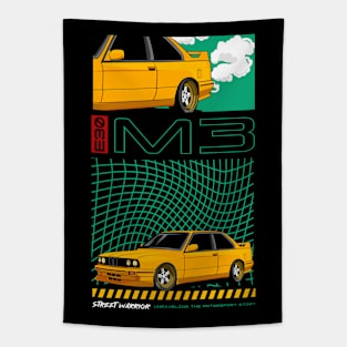 Iconic E30 Sport Car Tapestry