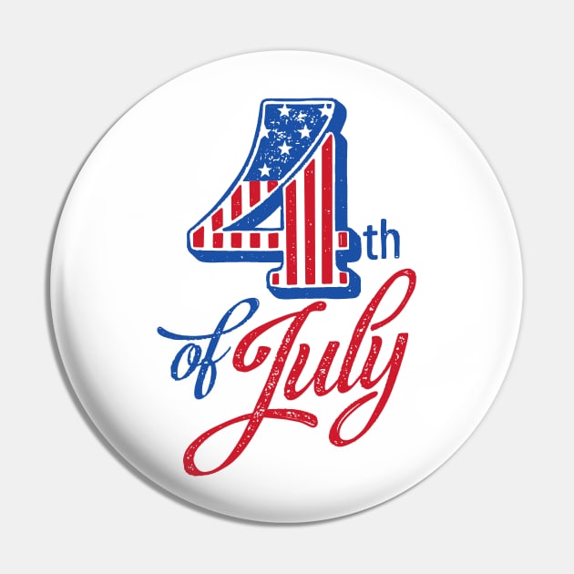 4th of July - Independence Day Pin by valentinahramov