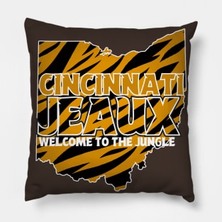 Cincinnati Jeaux Burrow Pillow