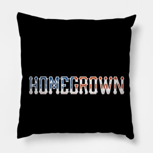 Homegrown American Font Pillow