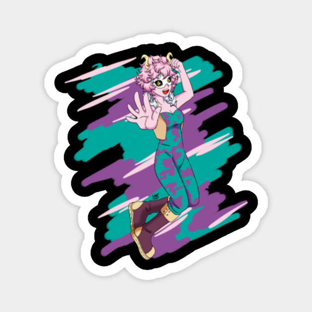 Mina Ashido Alien Queen Boku No Hero Academia Magnet Teepublic