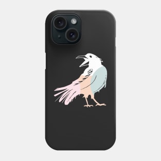 Pattern from colorful Halloween crows Phone Case