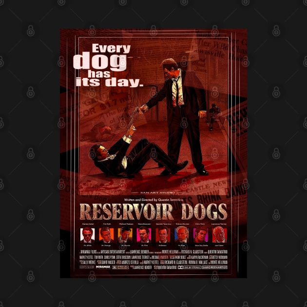 Reservoir Dogs artwork by SAN ART STUDIO 