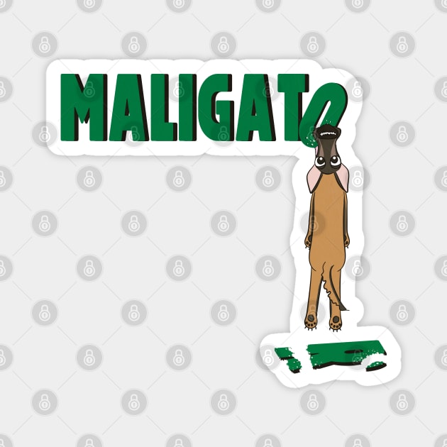 Maligator Bite 2.0 Magnet by ArtsofAll