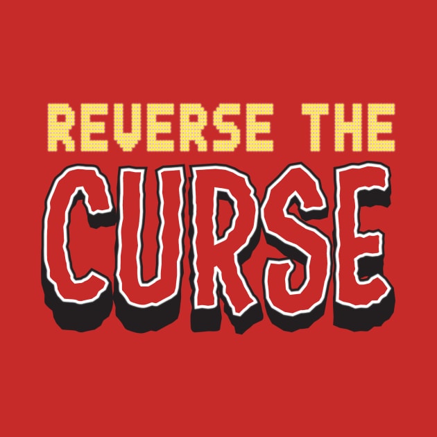 Reverse The Curse promotional t shirt red by tsengaus