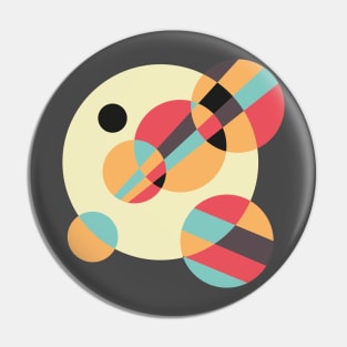 Abstract Circles Pin