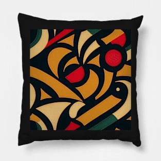 Colorful Abstract pattern, model 5 Pillow