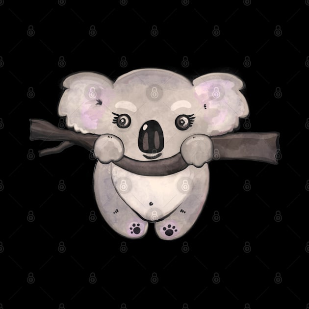 Kawaii cute koala australia by Collagedream