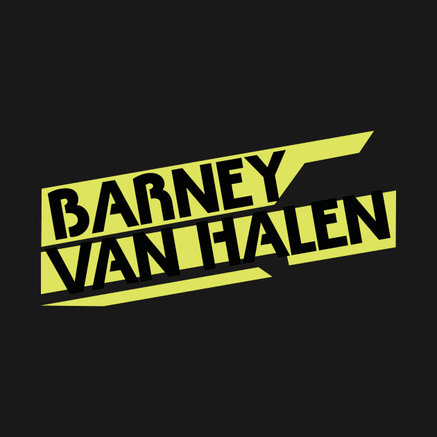 Barney Van Halen - Band Logo by RyanJGillComics