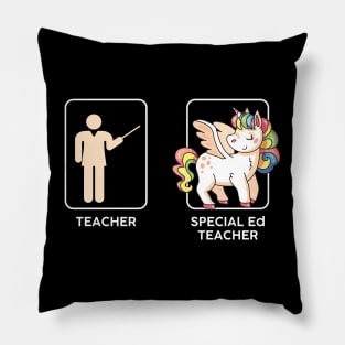 Special Edition Teacher Cool for Teachers and Students Pillow