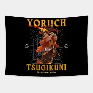 Yoriichi Tsugikuni Demon Slayer Tapestry