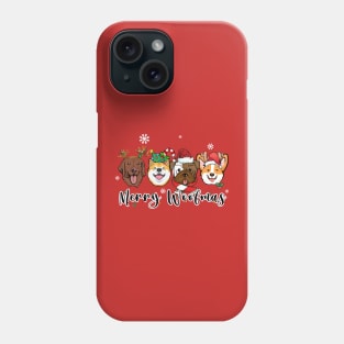 Christmas Dogs Sweatshirt, Happy Dog Year Shirt, Funny Christmas Dog Shirt, Merry Woofmas Shirt, Dog Owner Christmas Gift, Dog Lover Shirt Phone Case