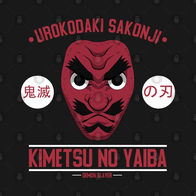 Urokodaki Sakonji Mask by Kishumu