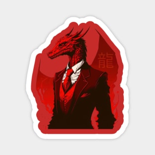 Business Dragon Magnet