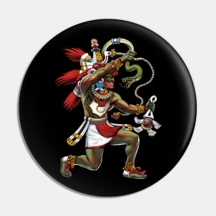 Aztec Serpent God Quetzalcoatl Pin