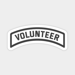 Volunteer Tab Magnet