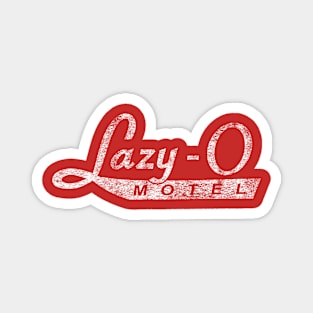 LAZY O MOTEL VINTAGE Magnet