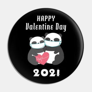 happy valentines day panda lover Pin