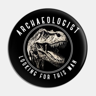 Clear archaeologist Pin