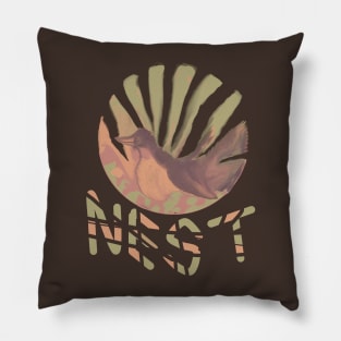 I am like a Bird in the nest - leave me alone Pillow