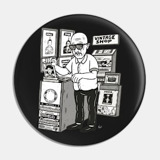 Record shop Pin