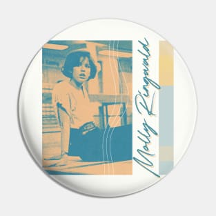 Molly Ringwald //2  80s Style Aesthetic Fan Design Pin