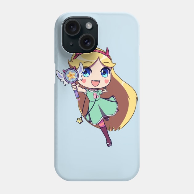 Chibi Star butterfly Phone Case by RidicBird