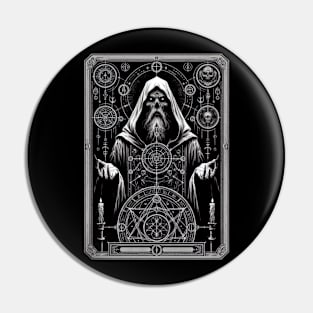 Wizard Tarot Pin