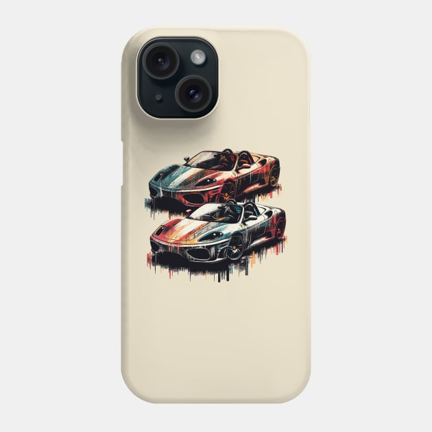 Ferrari 360 spider Phone Case by Vehicles-Art