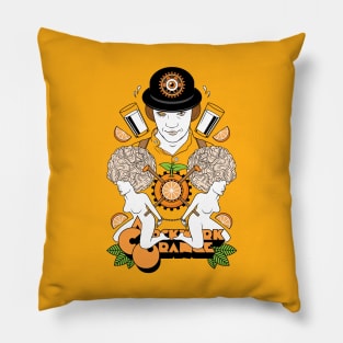 Clockwork Orange Pillow