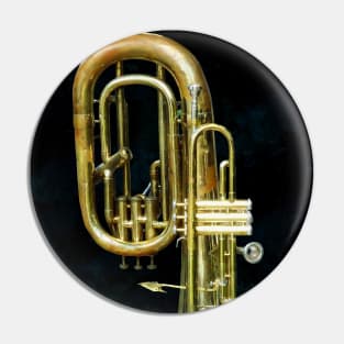 Music - Trumpet and Tuba Pin