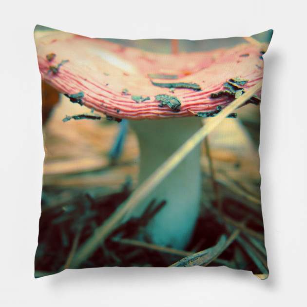 Red Mushroom Pillow by saradaboru