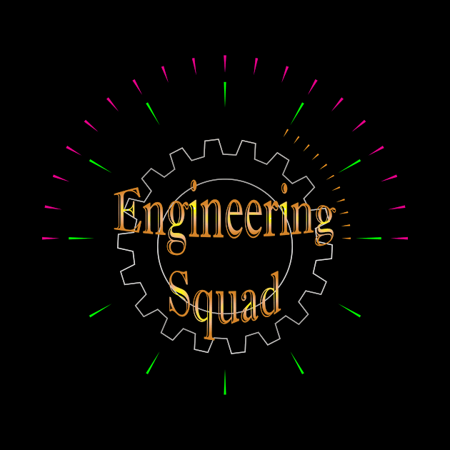 Engineering Squad Exotic Trendy Graphic Design Modern T-Shirts Valentine's Day 2023 by Sodsai