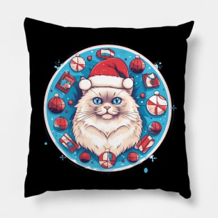 Ragdoll Cat Xmas, Love Cats Pillow