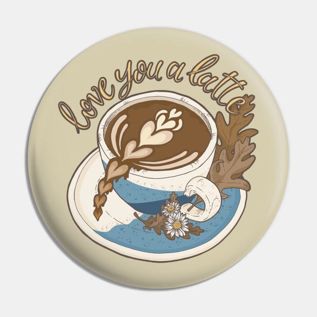 A Whole Latte Love Pin by yaylemons