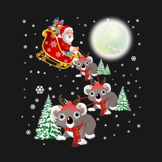 Funny Koala TShirt Christmas Tee For Koala Bear Lover by mazurprop